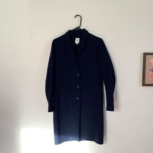 Gap - Navy Overcoat - XS